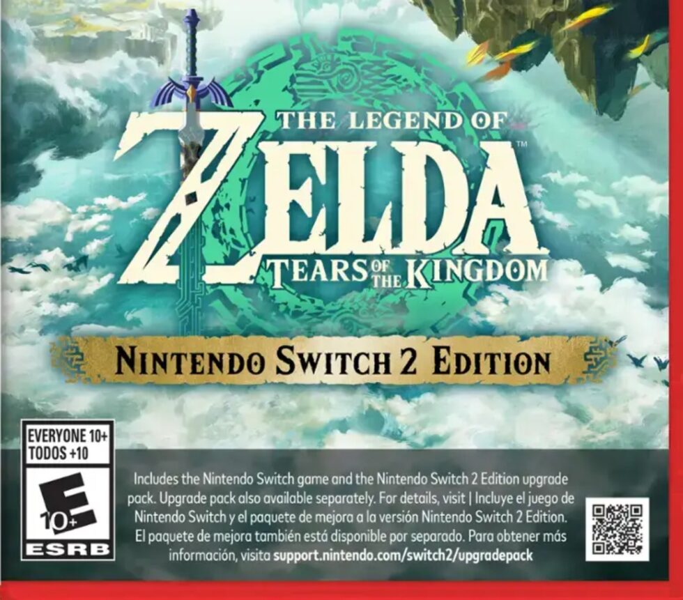 Noile pachete de jocuri Switch pentru Nintendo Switch 2 include jocul original pentru Switch plus o versiune upgrade care, în unele cazuri, este compatibilă și cu originalul Switch.(Credit: Nintendo)