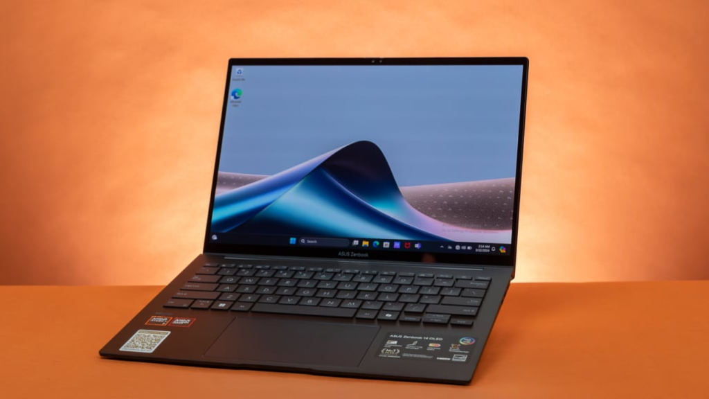 Laptopul Asus Zenbook 14 OLED Touch