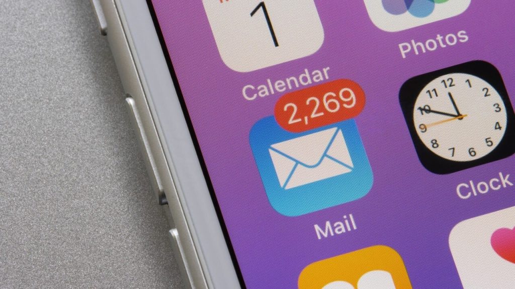 Aplicatia Apple Mail