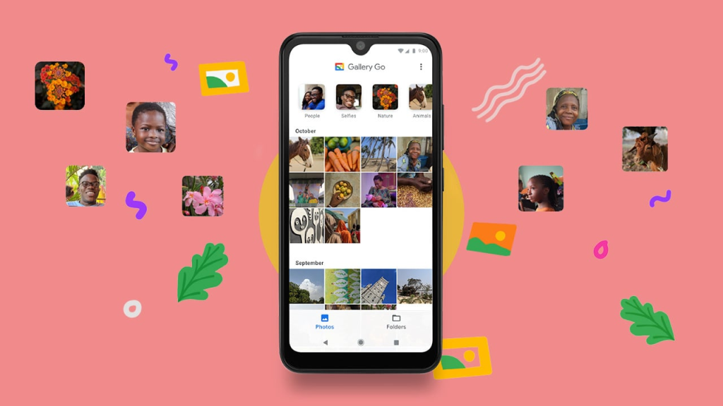 Aplicatie Gallery Go de la Google