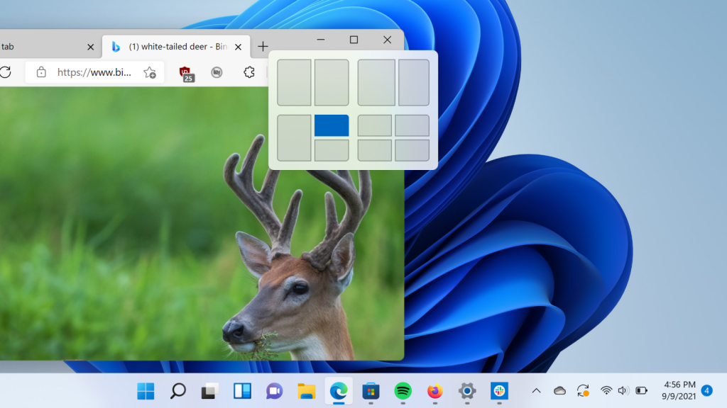 Folosește snap layouts în Windows 11