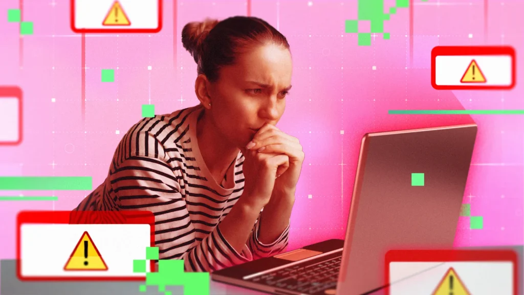Posibila victima a unui atac cibernetic de tip hacking