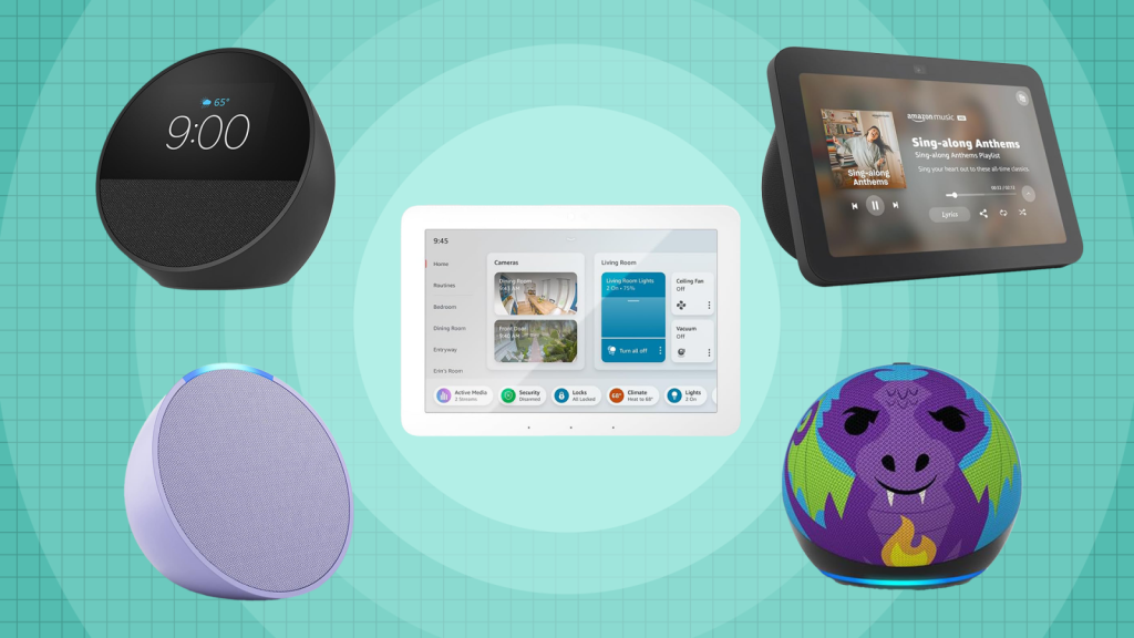 Tablete si boxe care folosesc Amazon Echo