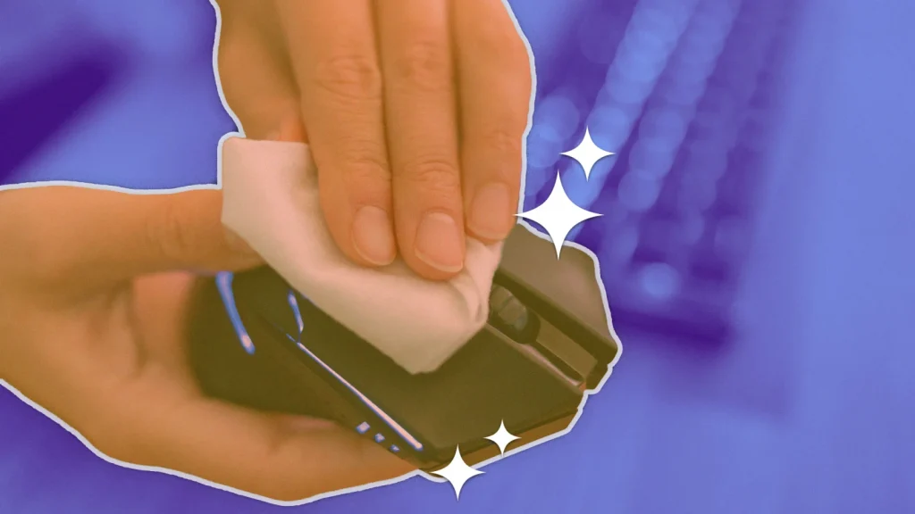 Curatarea unui mouse