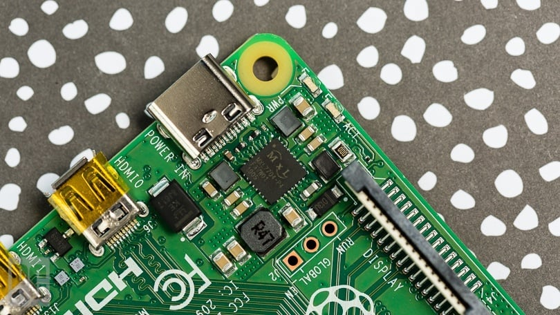 Componentă hardware a unui Raspberry Pi