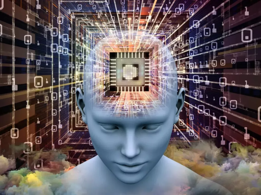 Imagine reprezentativa a unui cip cerebral