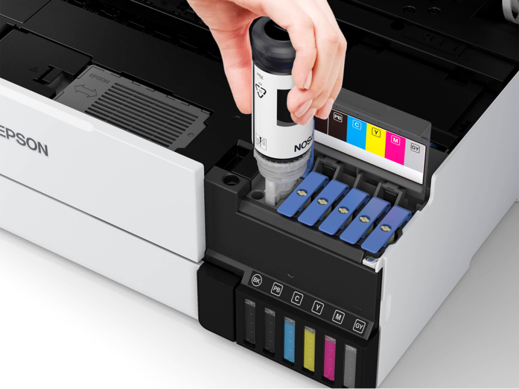 Incarcarea unui cartus de cerneala pentru o imprimanta Epson