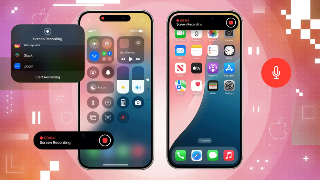 Functia de inregistrare a ecranului (cu sunet) pentru Iphone sau Ipad