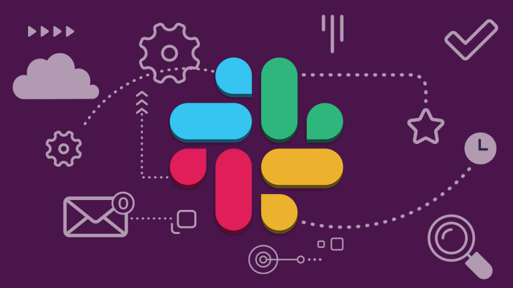 Logo-ul aplicatiei Slack