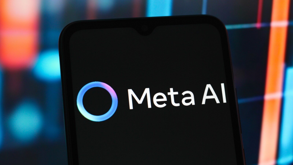 Logo-ul companiei Meta AI