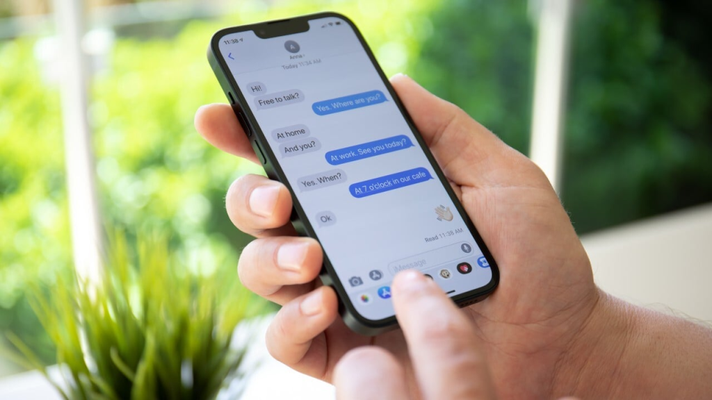 Mesaje trimise prin iMessage