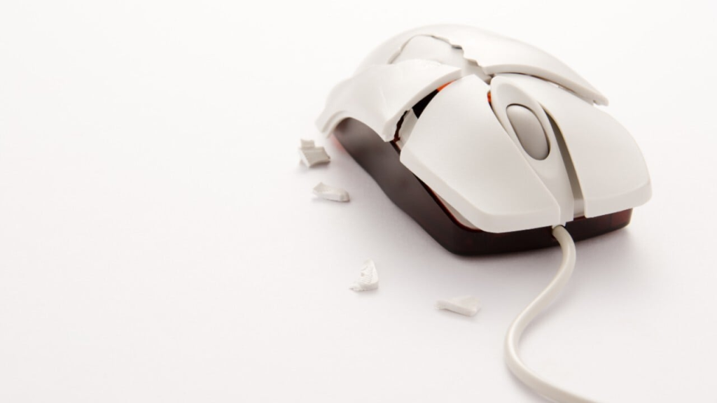 Mouse stricat