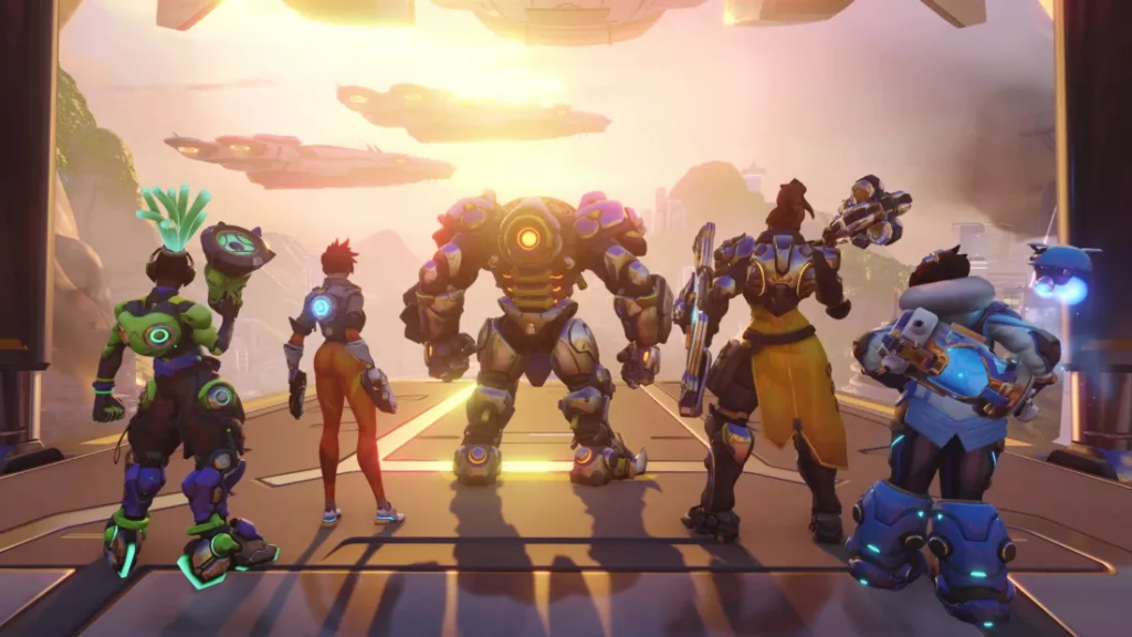 Personaje din celebrul joc Overwatch