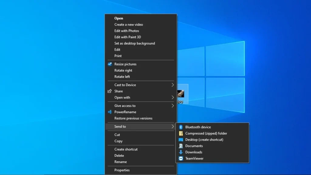 Cum să personalizezi meniul «Trimitere către» în Windows