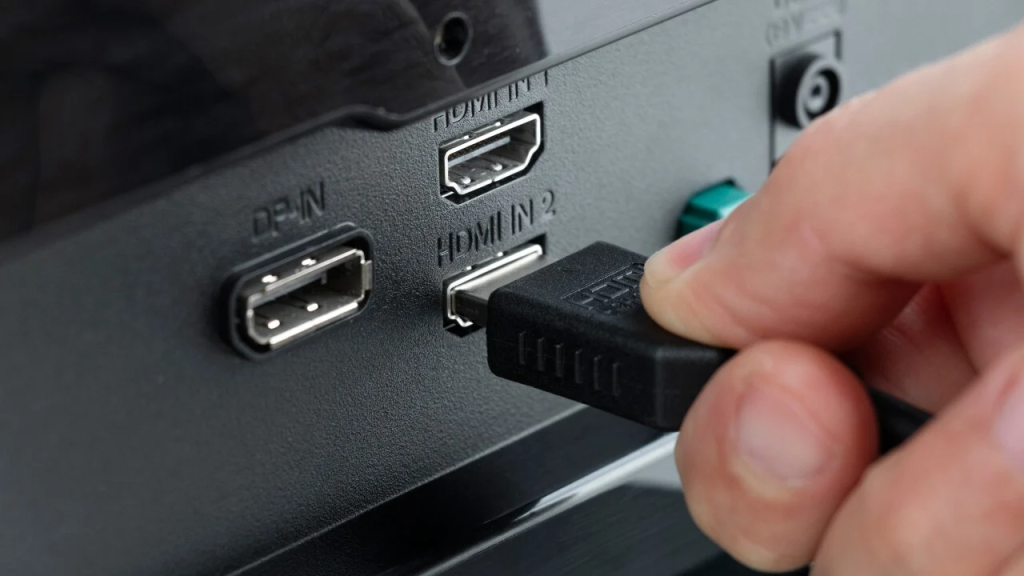 Port HDMI integrat in placa video a PC-ului