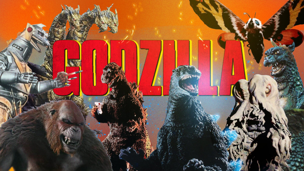 Poster cu Godzilla