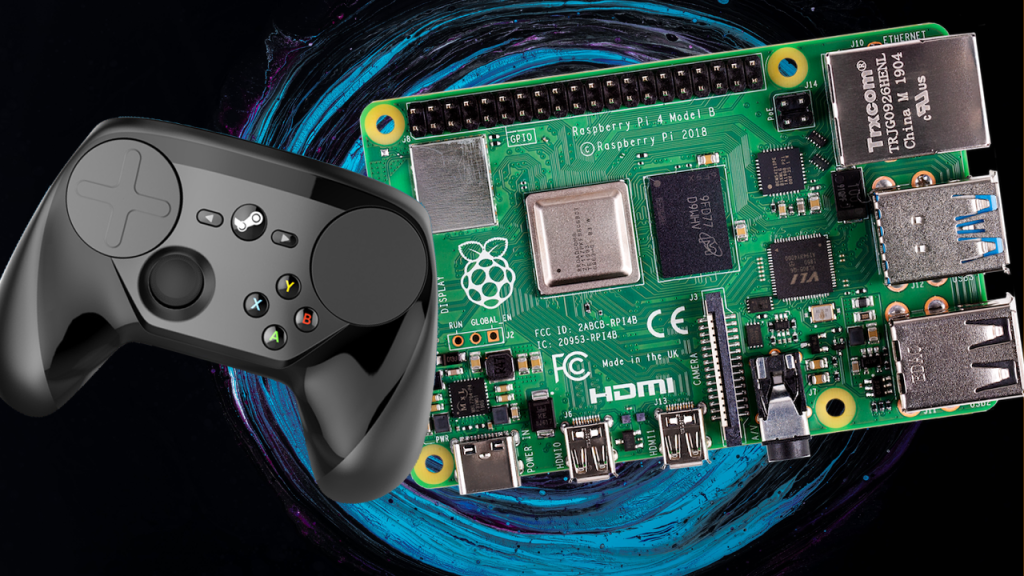 Componentele hardware Raspberry Pi si un controller