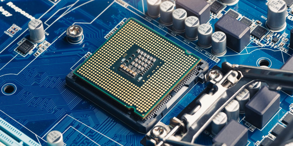 Reprezentarea unui CPU (Unitatea Centrală de Procesare)