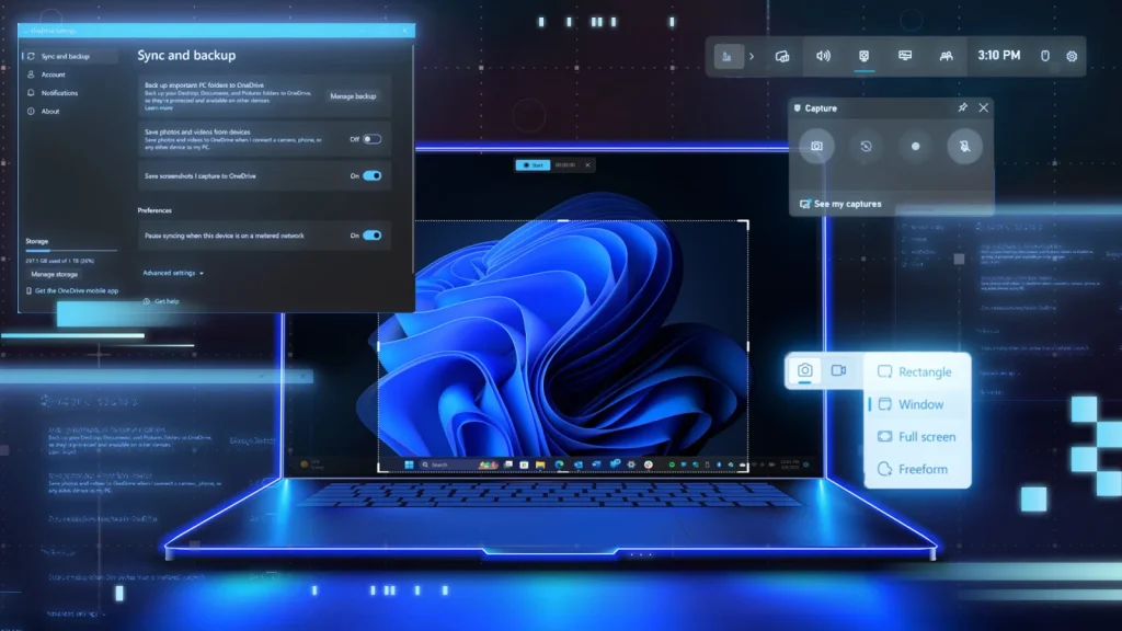 Screenshot facut in Windows 11
