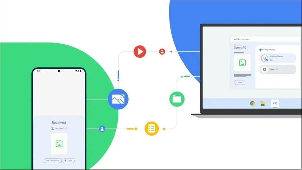 Cum trimiți fișiere între dispozitive Android și PC-uri cu Quick Share