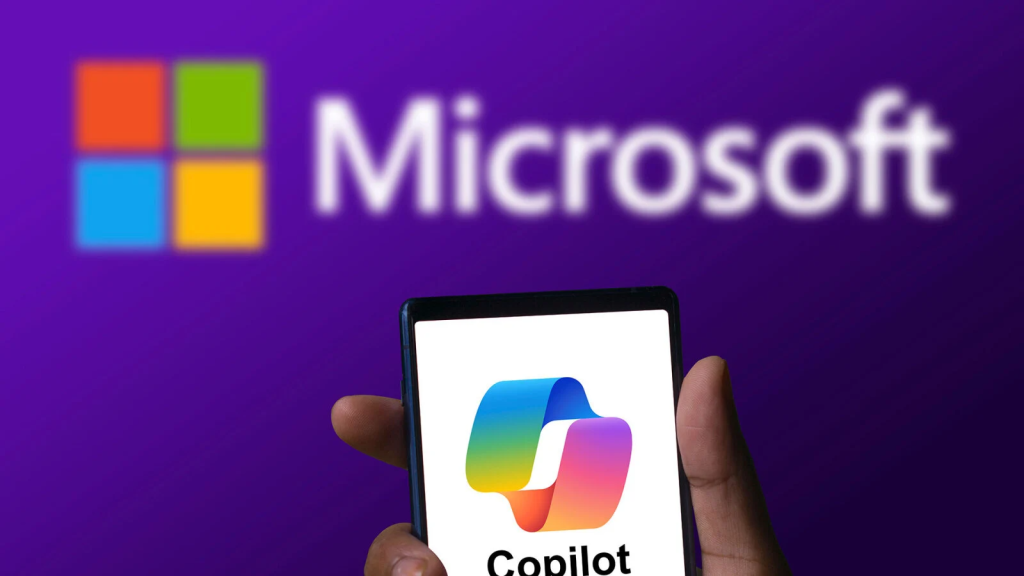 Utilizare Copilot pe un smartphone