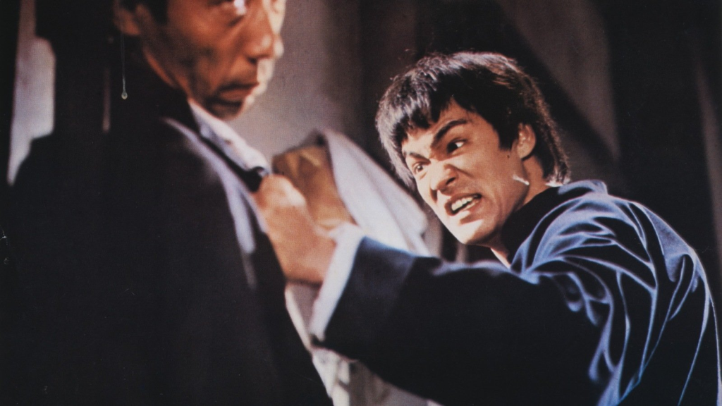 Captura de ecran din filmul Enter the Dragon, Kung Fu