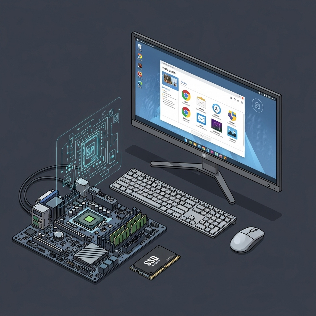Componente hardware si software ale unui PC
