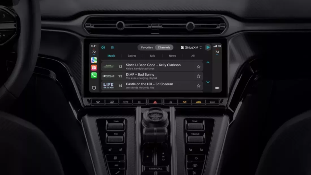 Bord digital cu sistem de operare Apple Carplay Ultra