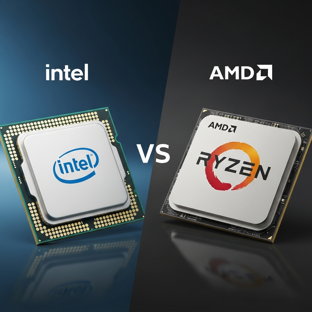 Procesor Intel si procesor AMD