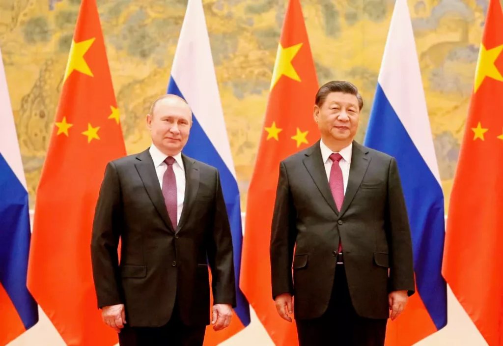 Presedintii Chinei si ai Rusiei