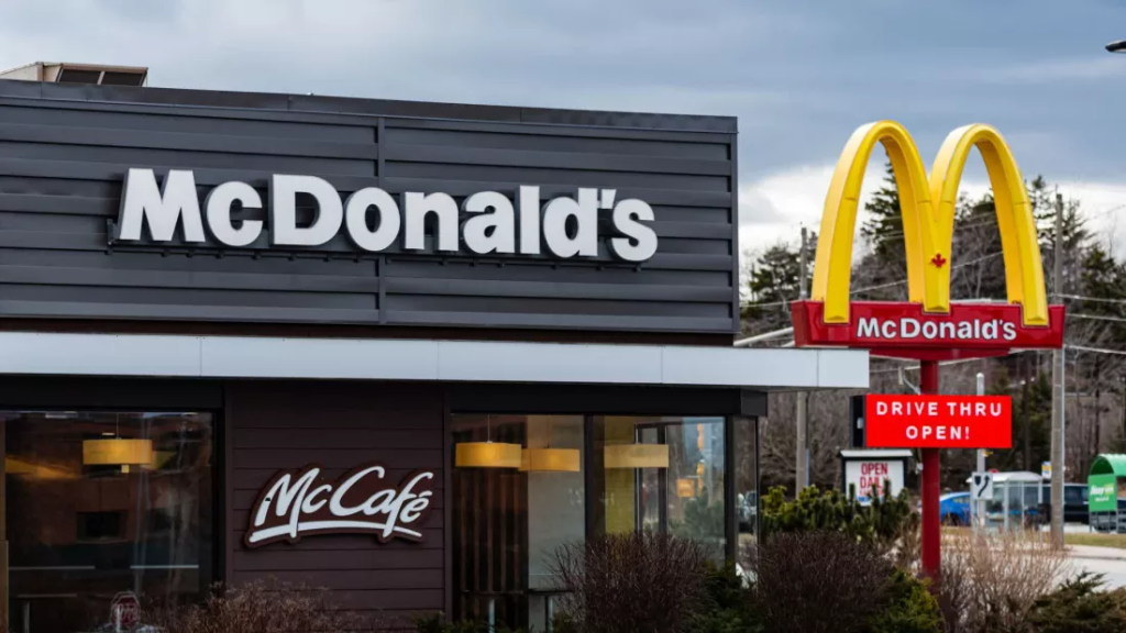 Un restaurant McDonalds din Statele Unite ale Americii