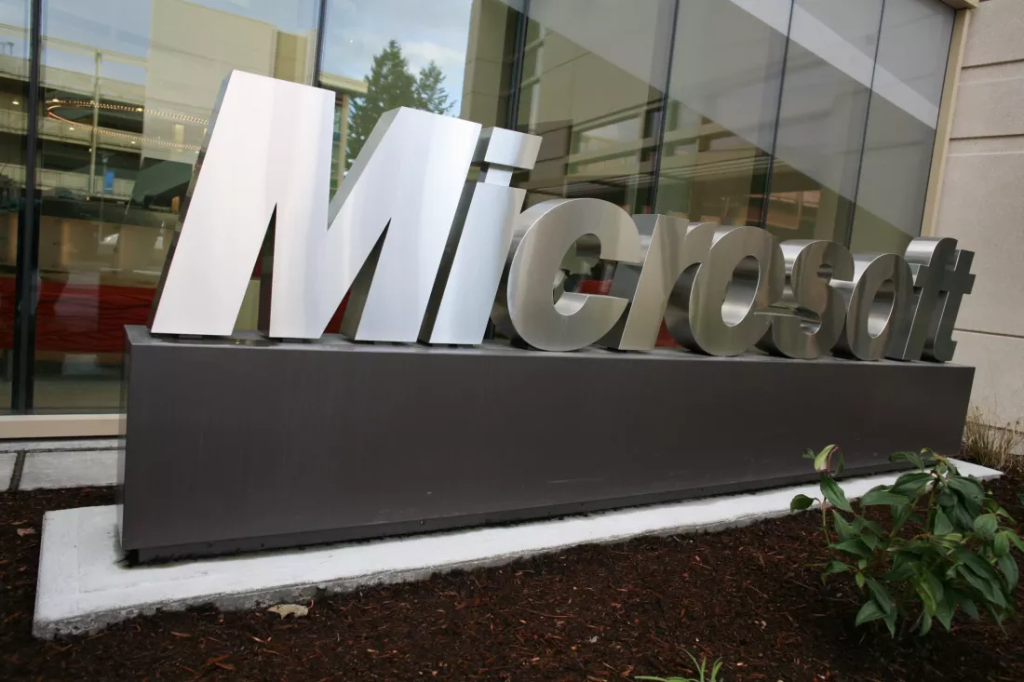 Sigla companiei Microsoft