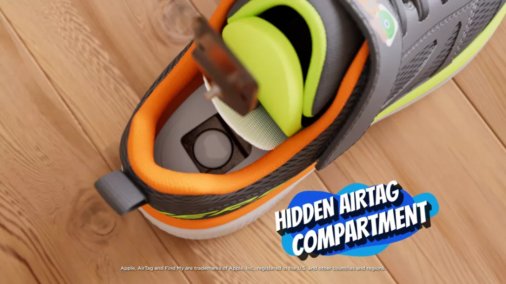 Adidasii Skechers au un compartiment special pentru Apple AirTag