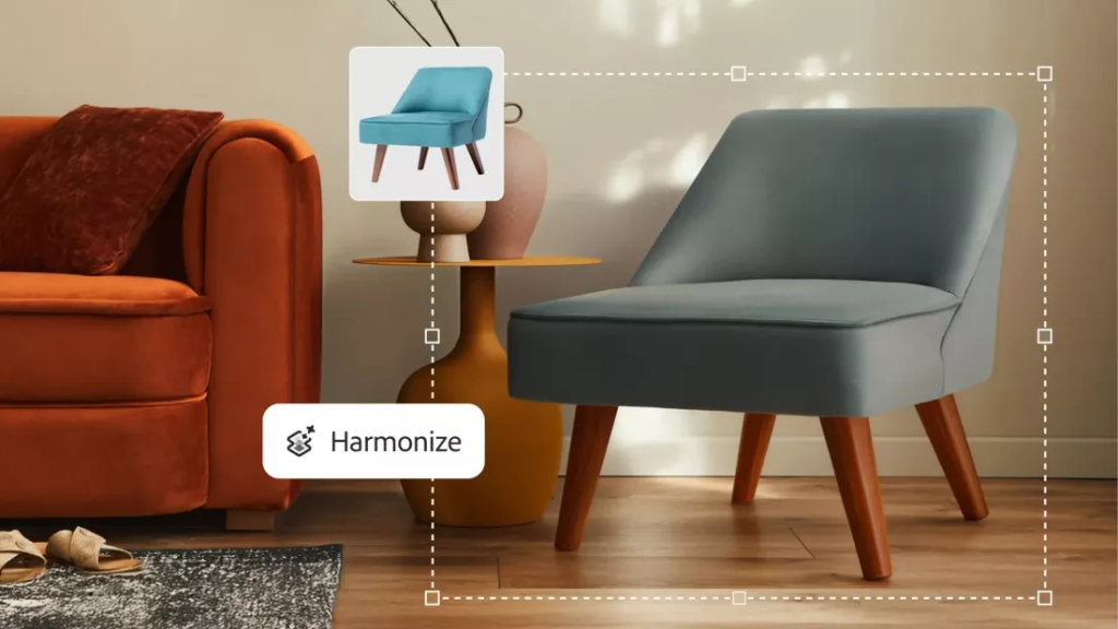 Instrumentul Harmonize, folosit de Adobe Photoshop