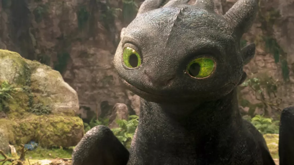 Captura de ecran din filmul animat How to Train Your Dragon