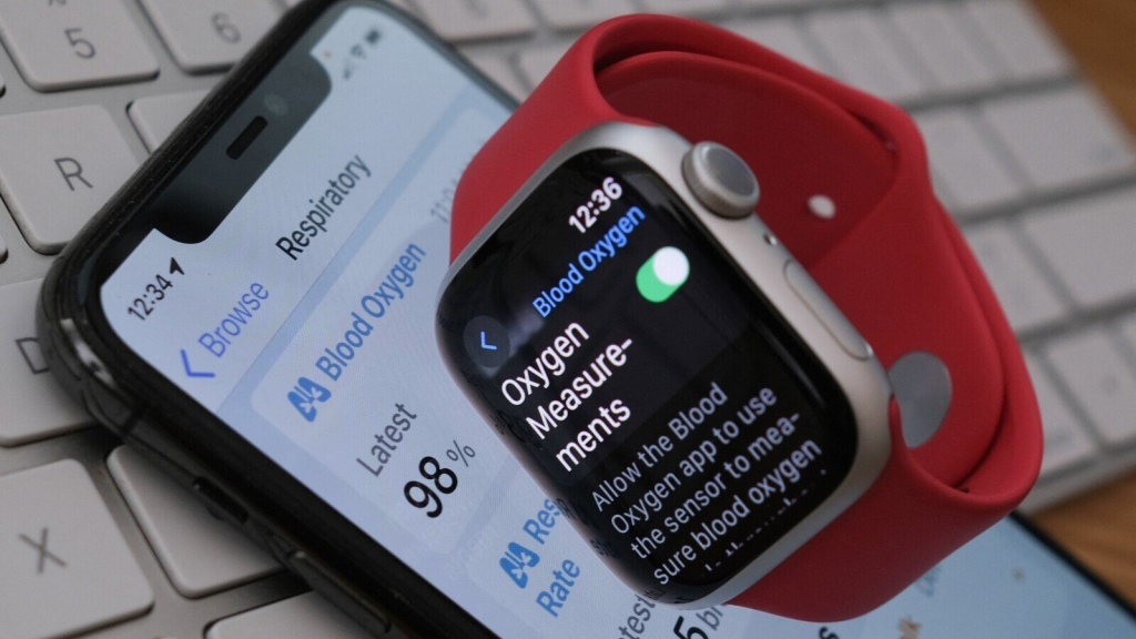 Functia de masurare a oxigenului din sange de care dispune Apple Watch