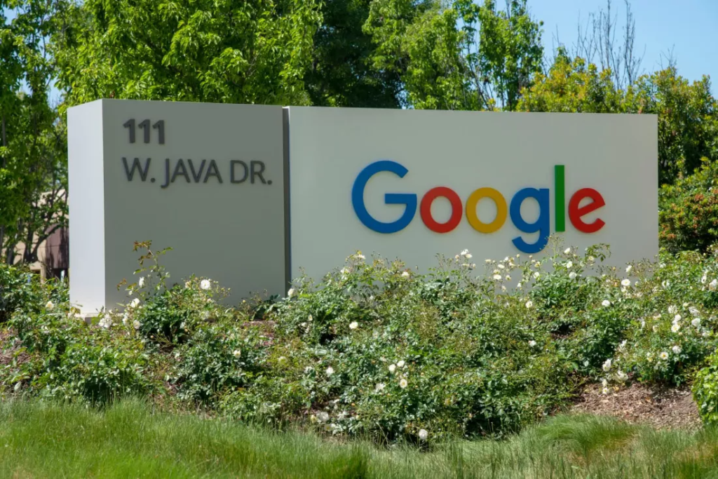 Adresa sediului Google din Statele Unite ale Americii