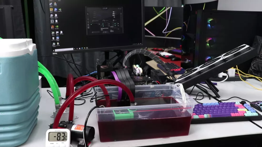 Lichid de transmisie produs dintr-o placa grafica Nvidia