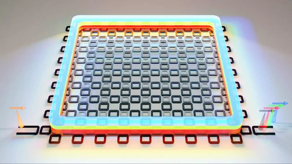 Acest cip microscopic transformă un fascicul de lumină în trei - și ar putea remodela calculul cuantic.