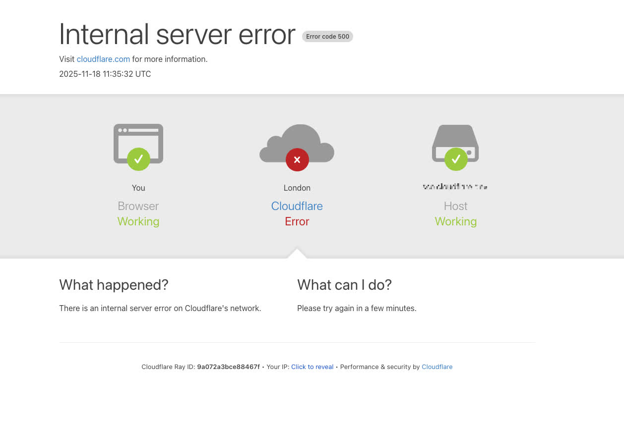 Și astfel, o mică actualizare Cloudflare a provocat întreruperi masive pe internet