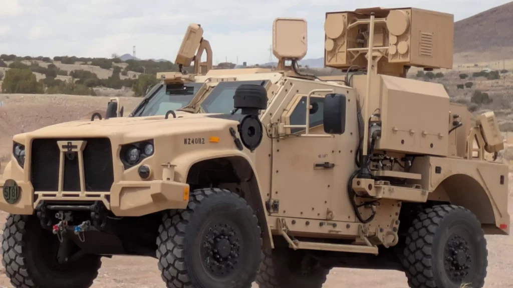 Arma laser a armatei americane, Locust, care era anterior voluminoasă, este acum un distrugător de drone mobil.