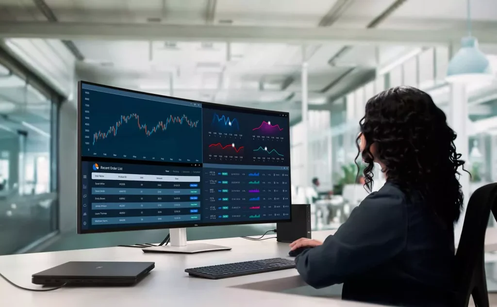 Noul ecran Dell de 52 inci și 6K este un gigant alimentat de Thunderbolt.